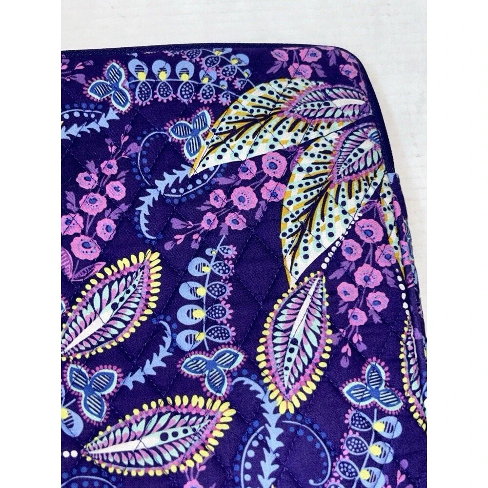 Vera Bradley Purple Laptop Case Padded